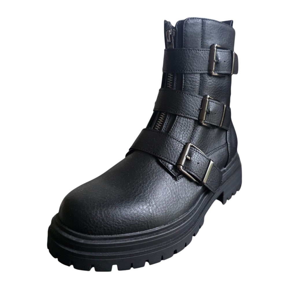 Dames biker boot 221 Zwart