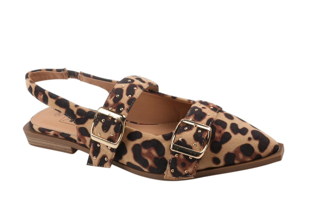 Slingback Leopard