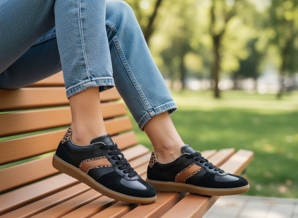 Dames sneaker 827 Zwart