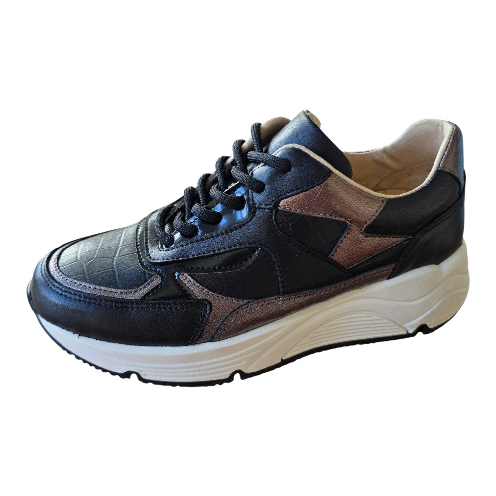 Dames sneaker 849 leer Zwart