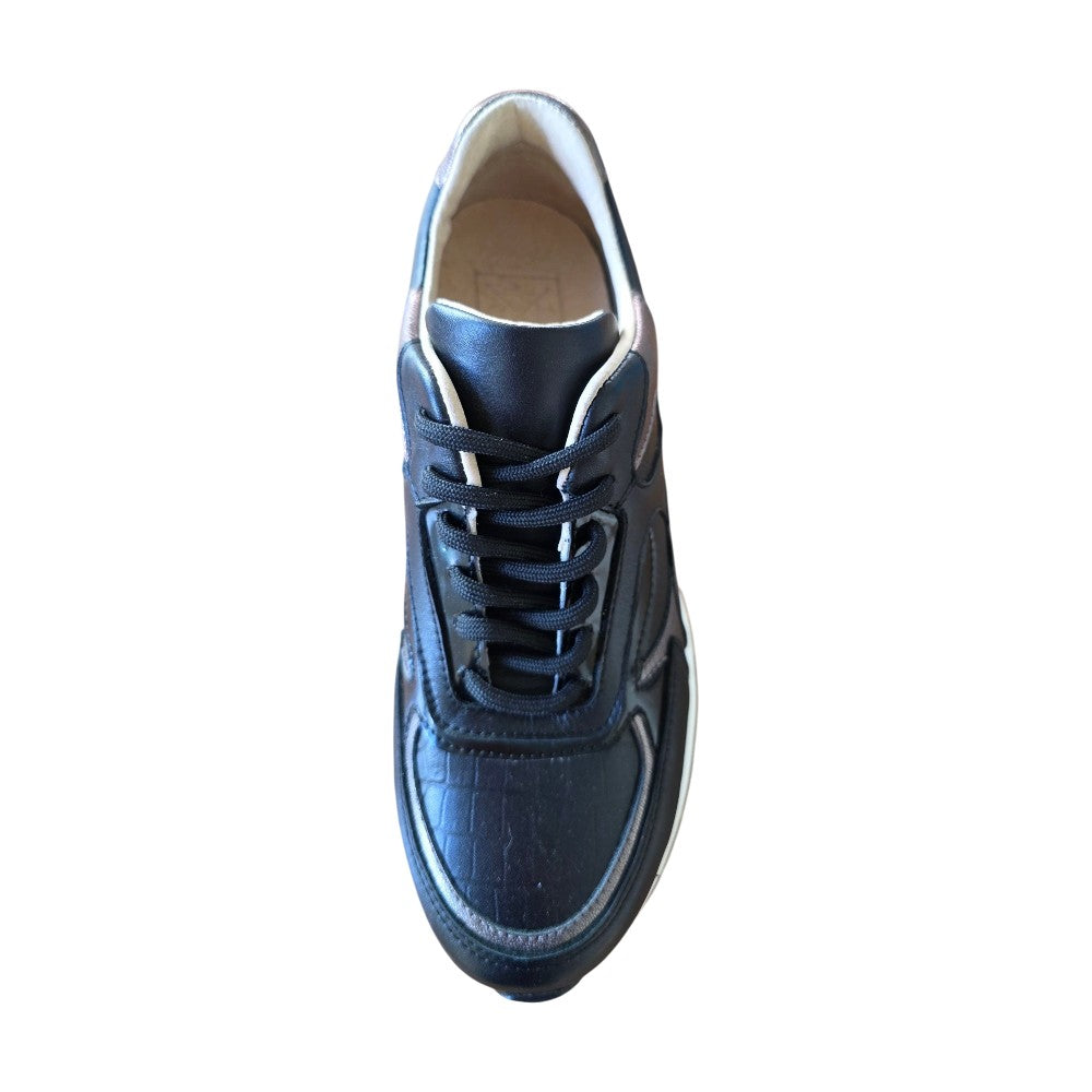 Dames sneaker 849 leer Zwart