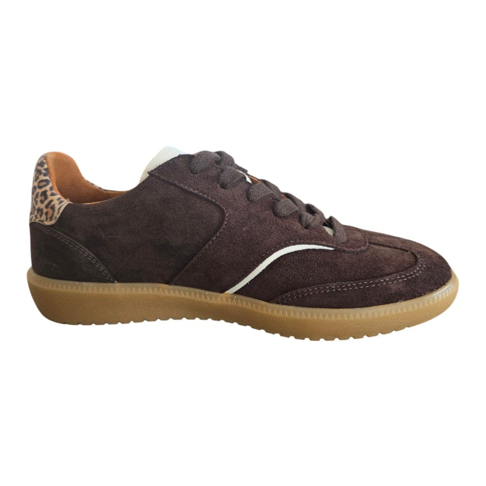 Dames sneaker 850 suede Donker Bruin