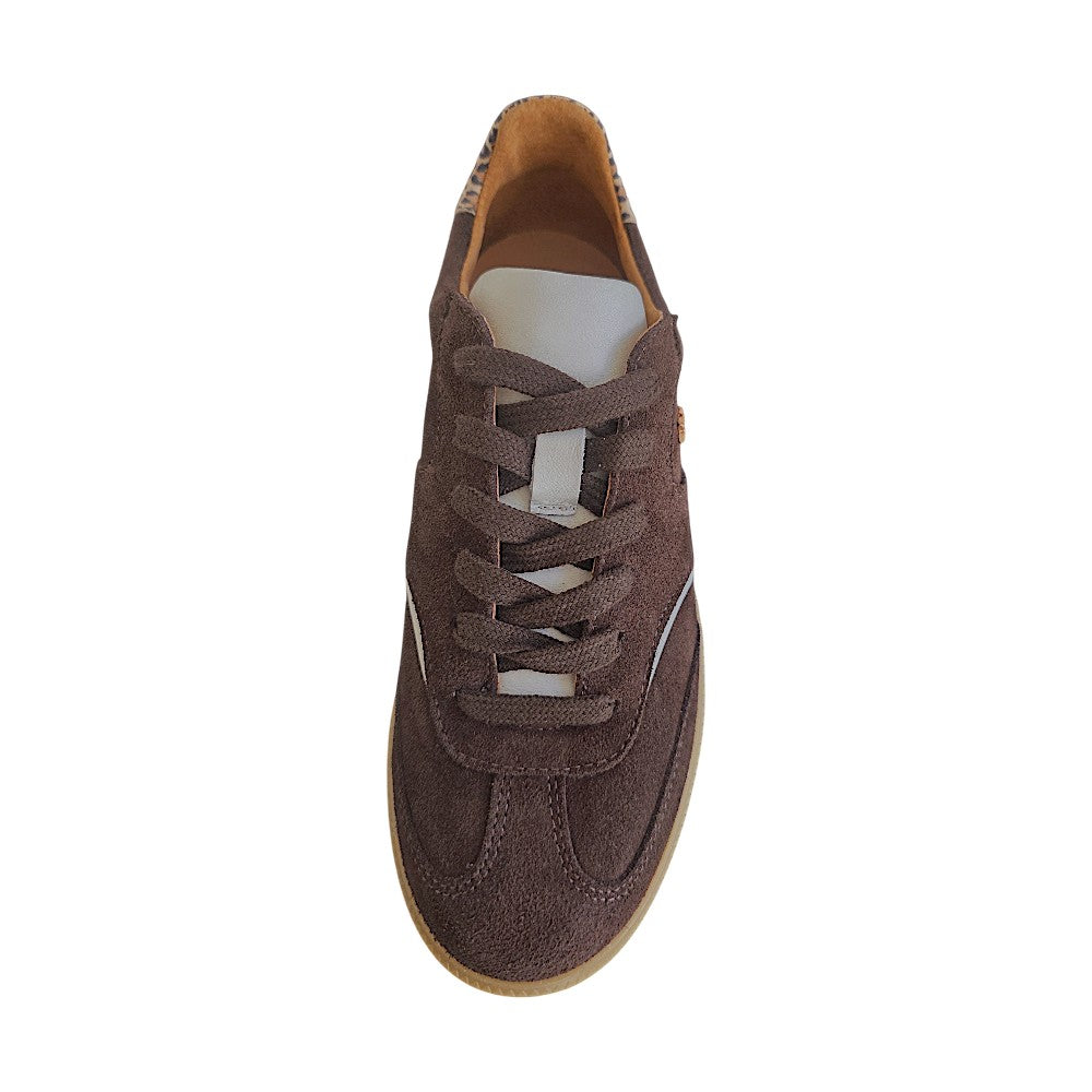 Dames sneaker 850 suede Donker Bruin